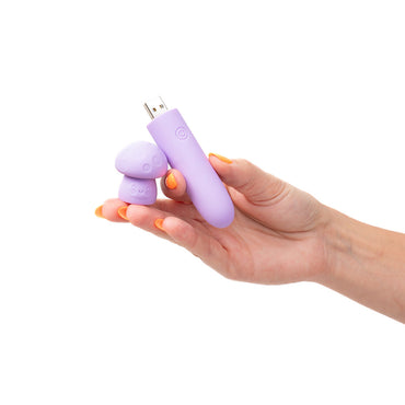 Maia HAPPI - Purple 11.1 cm USB Rechargeable Bullet Maia Toys