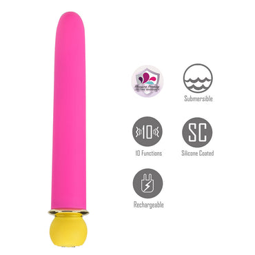 Maia RORI - Pink - Pink 15.2 cm USB Rechargeable XL Bullet Maia Toys