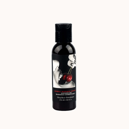 Edible Massage Lotion - Cherry - Cherry Flavoured Massage Lotion - 60 ml Default Title - Club X