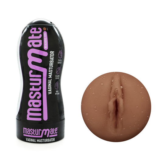 Masturmate - Vagina - Mocha - Brown Vagina Stroker Brown - Club X