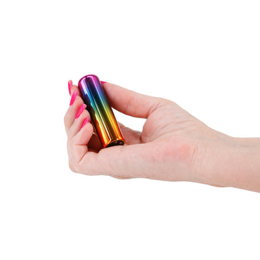 Chroma Rainbow - Small - Metallic Rainbow 6.8 cm USB Rechargeable Bullet NS Novelties