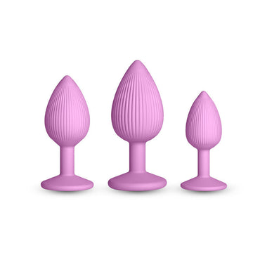 INYA Triple Ace Kit - Blush - Pink Butt Plugs - Set of 3 Sizes NS Novelties