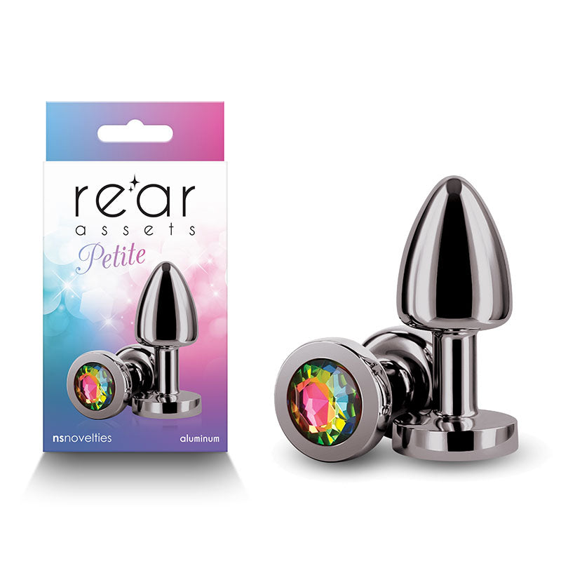 Rear Assets Petite - Gunmetal with Rainbow - Club X