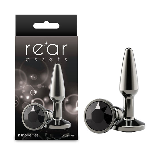 Rear Assets Tapered - Small - Gunmetal - NS Novelties