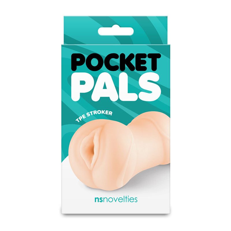 Pocket Pals Vagina Stroker - Flesh - Flesh Vagina Stroker NS Novelties