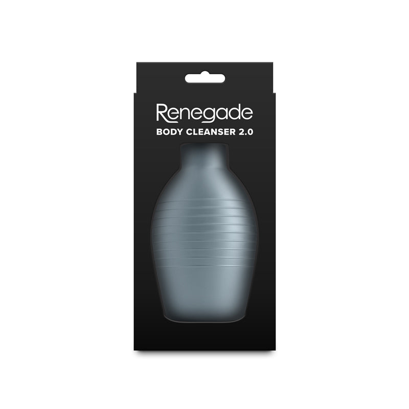 Renegade Body Cleanser 2.0 - Grey - Grey Unisex Douche NS Novelties