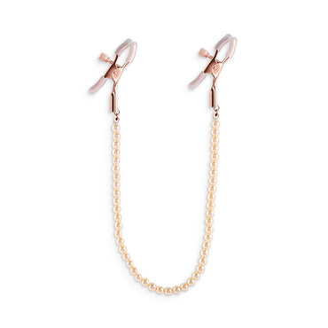 Bound Nipple Clamps - DC1 - Rose Gold - Club X