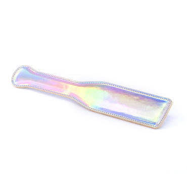 Cosmo Bondage Paddle - Rainbow - Metallic Rainbow Paddle NS Novelties