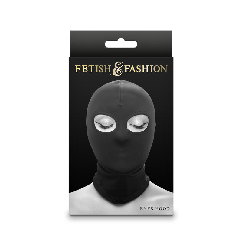 Fetish & Fashion - Eyes Hood - Black - Black Hood Black - Club X
