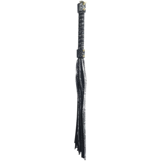 OUCH! Florence Collection - Flogger - Black Flogger Whip Shots Toys