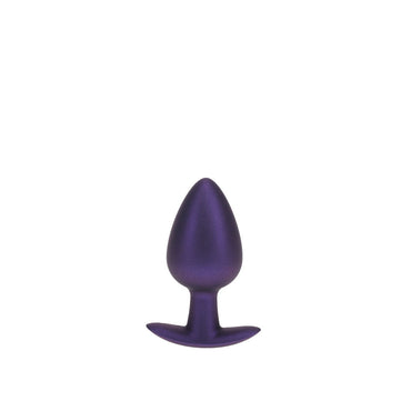 OUCH! Anal Plug - Large - Metallic Purple - Metallic Purple 8.9 cm Large Butt Plug Shots Toys