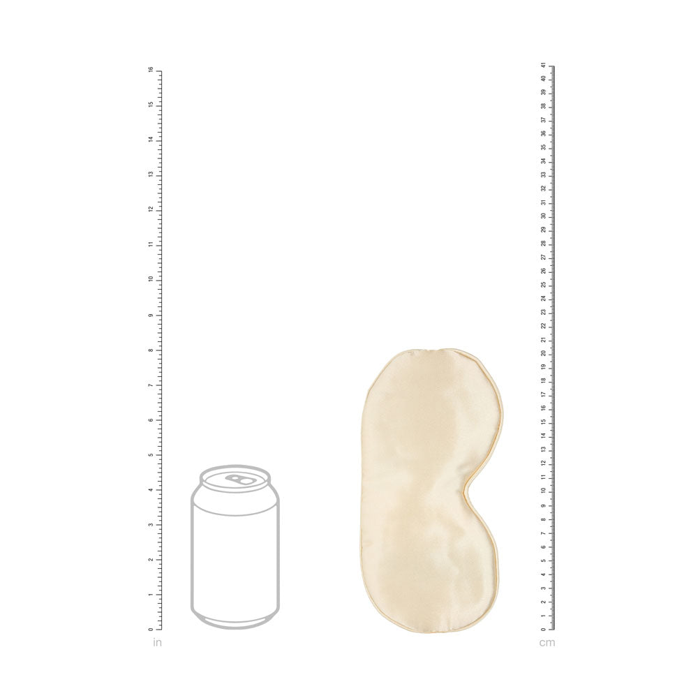 OUCH! Satin Mask - Gold - Gold Eye Mask Shots Toys