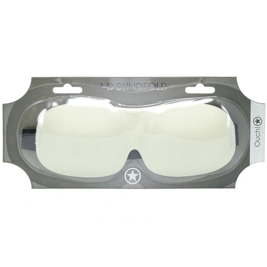 OUCH! 3D Mask - Gold - Gold Eye Mask Shots Toys