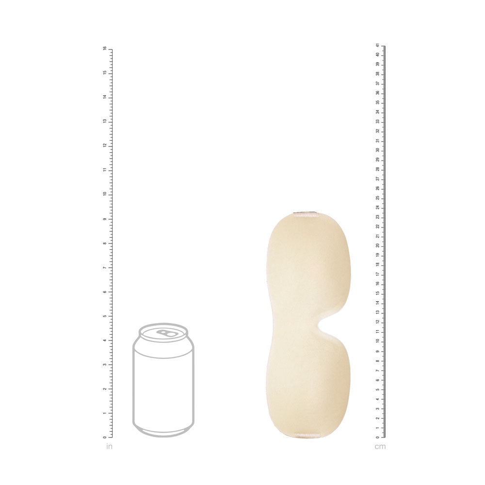 OUCH! 3D Mask - Gold - Gold Eye Mask Shots Toys