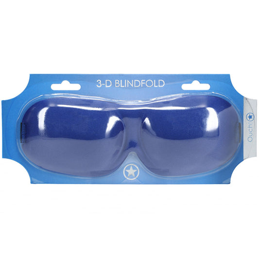 OUCH! 3D Mask - Royal Blue - Royal Blue Eye Mask Shots Toys