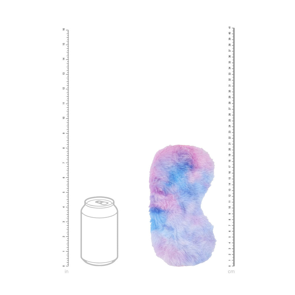 OUCH! Fluffy Mask - Multicolor 2 - Coloured Fluffy Eye Mask Shots Toys