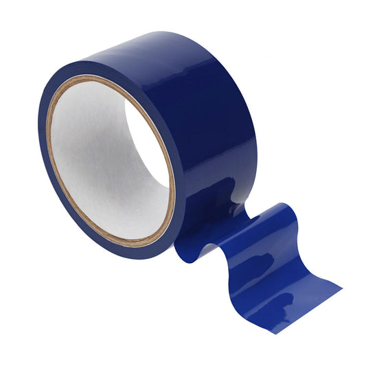 OUCH! PVC Non-Stick Tape - Navy - Navy Blue Bondage Tape - 20 metre Length Shots Toys