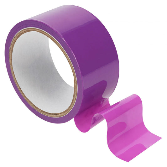 OUCH! PVC Non-Stick Tape - Purple - Purple Bondage Tape - 20 metre Length Shots Toys