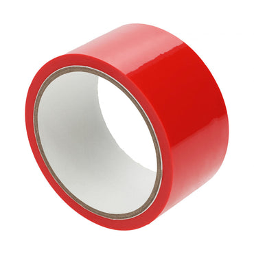 OUCH! PVC Non-Stick Tape - Red - Red Bondage Tape - 20 metre Length Shots Toys