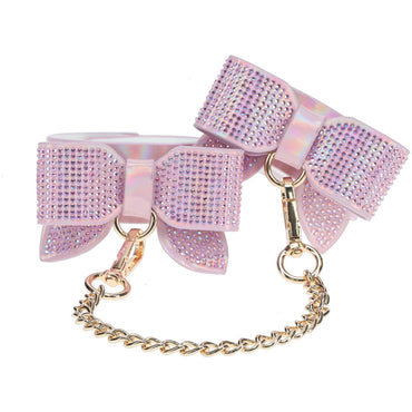 OUCH! Paris Collection - Leg Cuffs - Pink Restraints Shots Toys