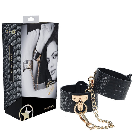 OUCH! Florence Collection - Handcuffs - Black Restraints Black - Club X