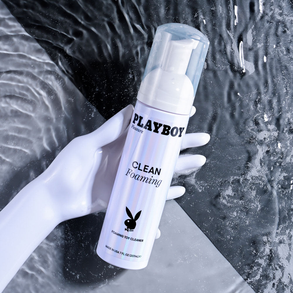 Playboy Pleasure CLEAN FOAMING - Foaming Toy Cleaner - 207 ml Bottle Playboy Pleasure