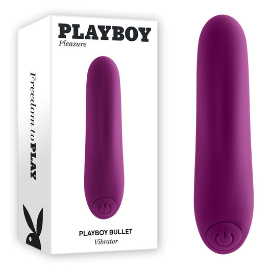 Playboy Pleasure PLAYBOY BULLET - Purple 9 cm USB Rechargeable Bullet Playboy Pleasure
