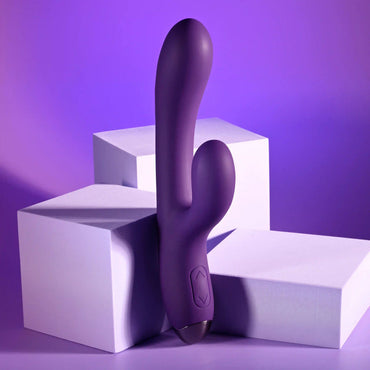 Playboy Pleasure NEW CRUSH - Purple 20.6 cm USB Rechargeable Rabbit Vibrator Playboy Pleasure