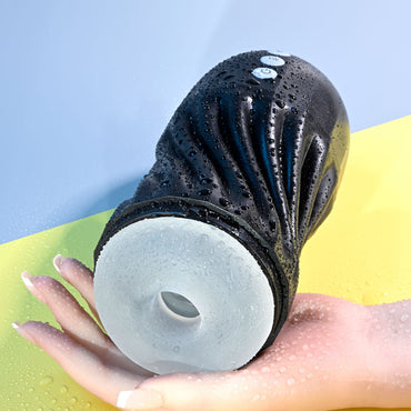 Playboy Pleasure SOLO - USB Rechargeable Vibrating and Sucking Stroker Playboy Pleasure