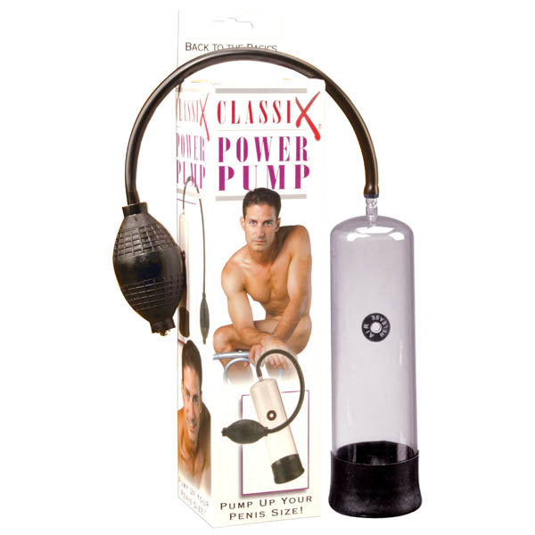 Classix Power Pump - Clear Penis Pump Pipedreams