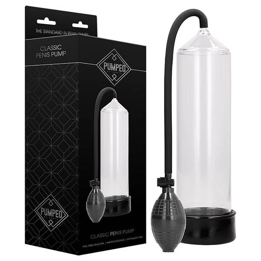 Pumped Classic Penis Pump - Clear Penis Pump Shots Toys