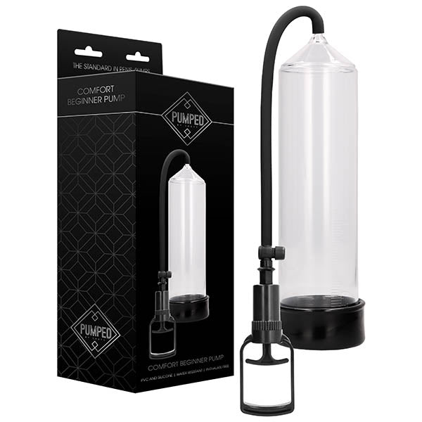 Pumped Comfort Beginner Pump - Clear Penis Pump Shots Toys