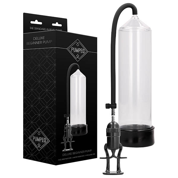Pumped Deluxe Beginner Pump - Clear Penis Pump Shots Toys
