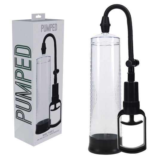 PUMPED Basic Pump 2 - Transparent - Clear Penis Pump Clear - Club X