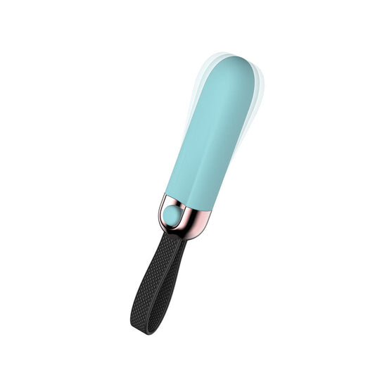 Passion Play Vibrating Bullet - Blue - Blue 8.5 cm USB Rechargeable Vibrating Bullet Passion Play