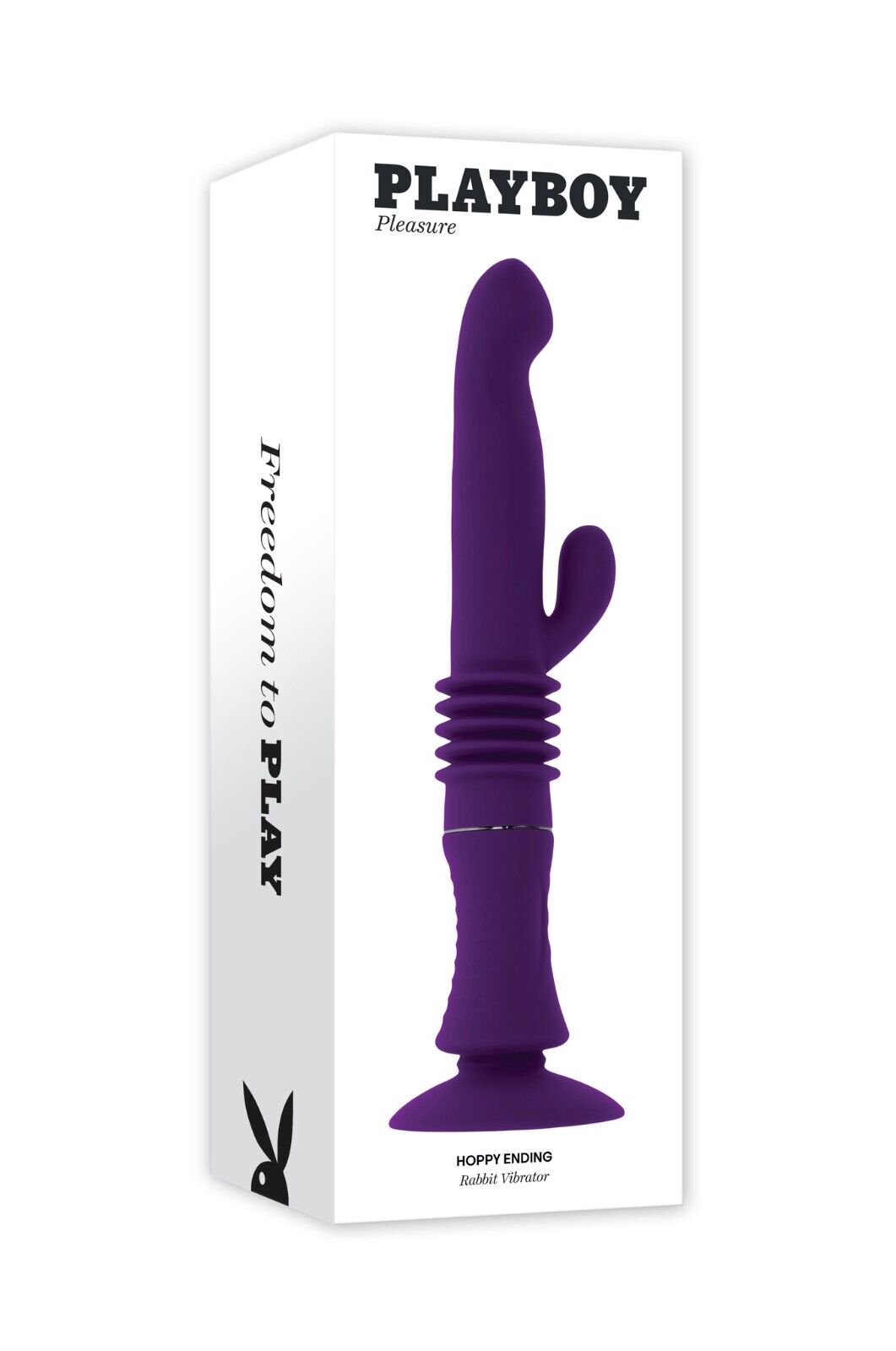 Playboy Pleasure Hoppy Ending Rabbit Vibrator - Club X