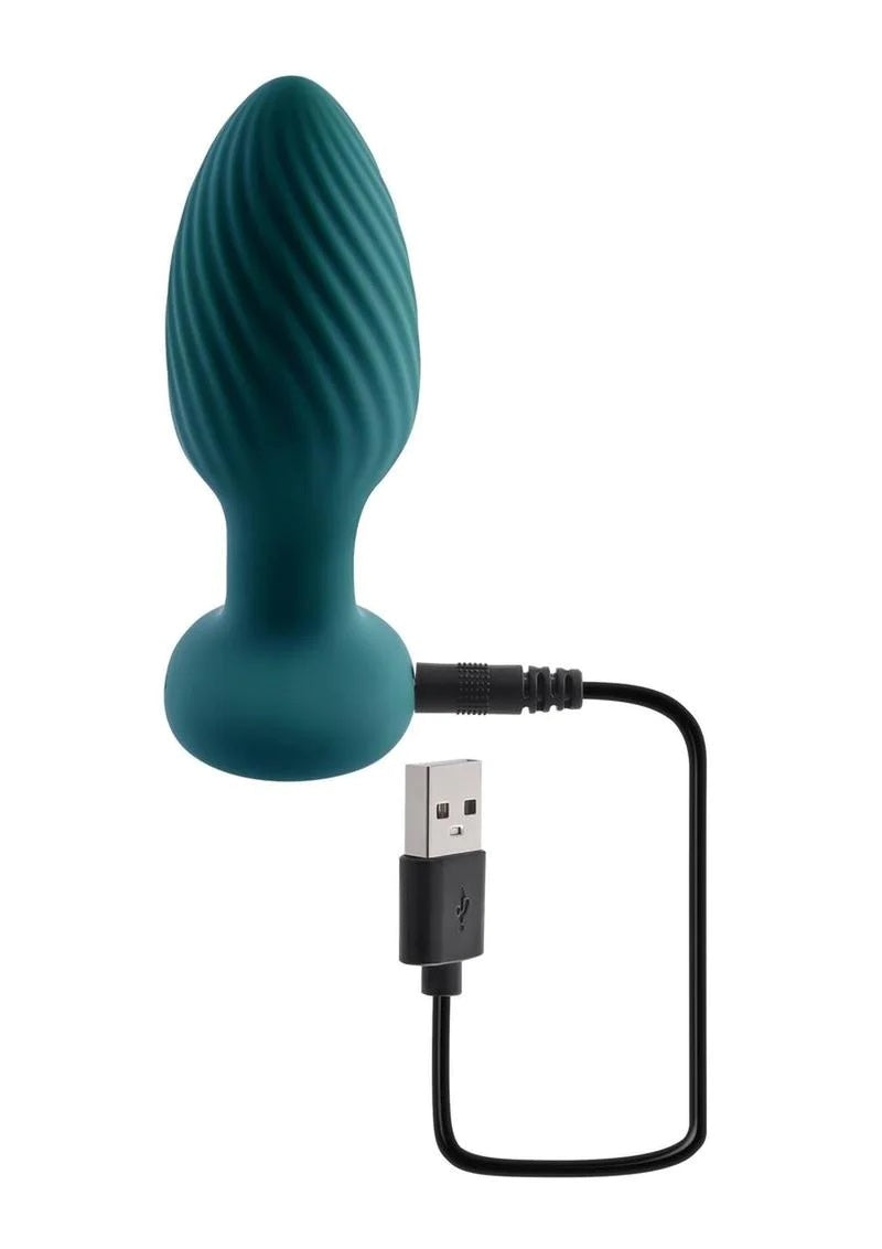 Playboy Pleasure Spinning Tail Teaser Butt Plug - Club X