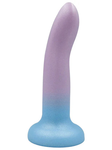 Pleasures by Playful 5 inch Dong - Purple to Blue - Club X