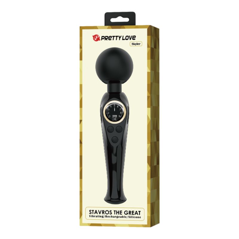Pretty Love Rechargeable Wand Skyler - Black - Club X