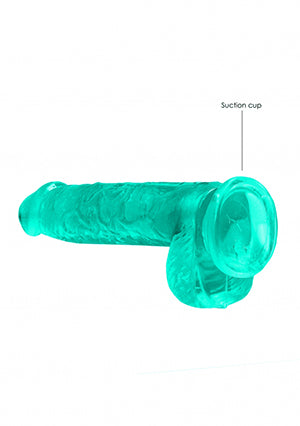 RealRock 6'' Realistic Dildo With Balls - Club X