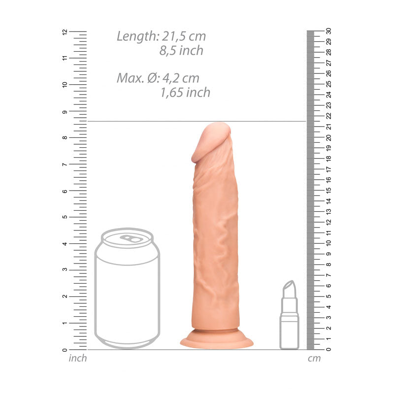 REALROCK 8'' Realistic Dildo - Flesh 20.3 cm Dong Shots Toys