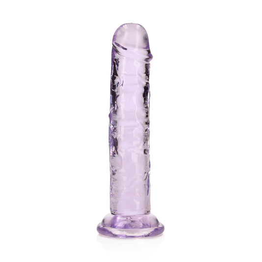 REALROCK 15.5 cm Straight Dildo - Purple - Purple 15.5 cm (6'') Dong Purple - Club X