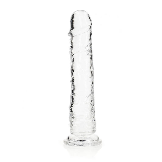 REALROCK 31 cm Straight Dildo - Clear - Clear 31 cm (11'') Dong Clear - Club X