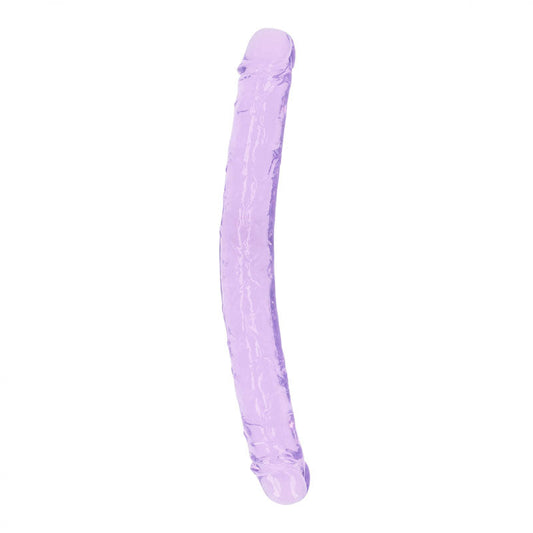 REALROCK 34 cm Double Dong - Purple - Purple 34 cm (14'') Double Dong Shots Toys