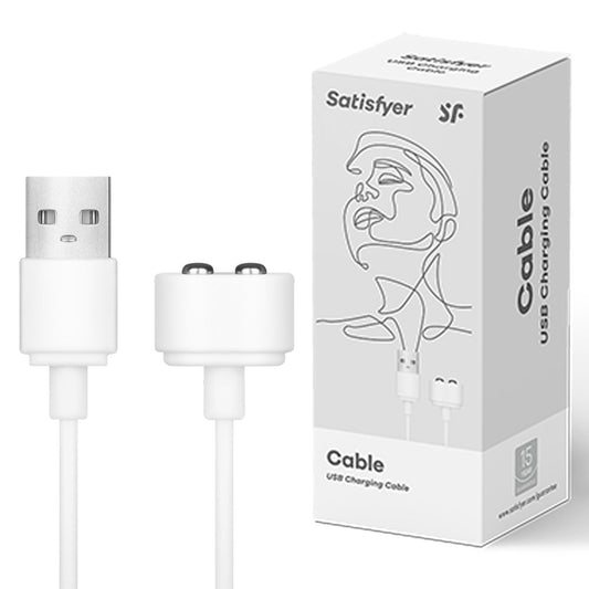 Satisfyer USB charging cable compatible with all rechargeable Satisfyer products - ClubX Australia