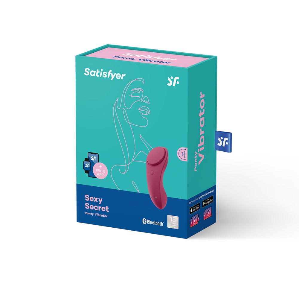 Satisfyer Sexy Secret - App Controlled USB-Rechargeable Panty Vibrator Satisfyer