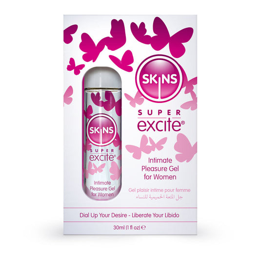 Skins Super Excite - Intimate Pleasure Gel for Women - 30 ml Creative Conceptions