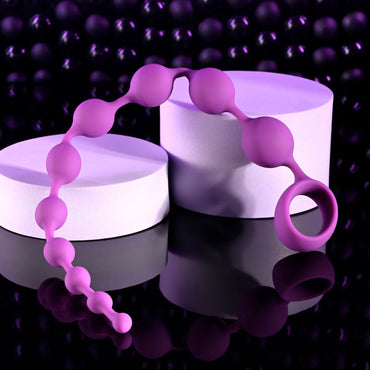 Selopa BEADED ADVENTURE - Purple 35.5 cm Anal Beads Selopa