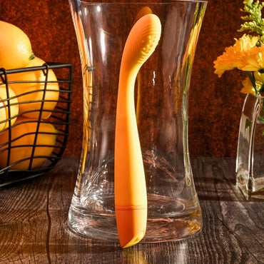 Selopa LEMON SQUEEZE - Yellow 18.4 cm USB Rechargeable Vibrator Selopa