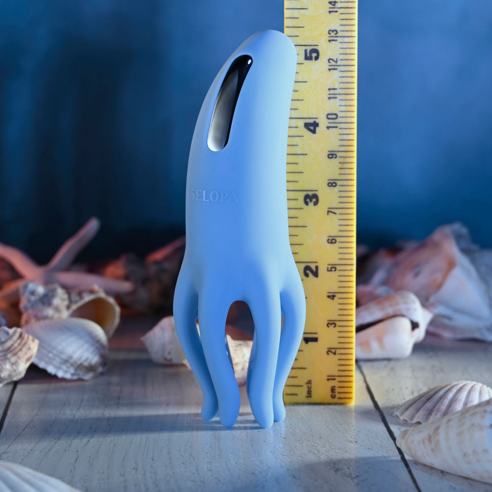 Selopa TENTACLE TICKLER - Blue USB Rechargeable Vibrating Stimulator Selopa